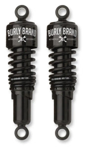 Burly Brand Dyna Shocks 10.5in - Black - RV and Auto Parts
