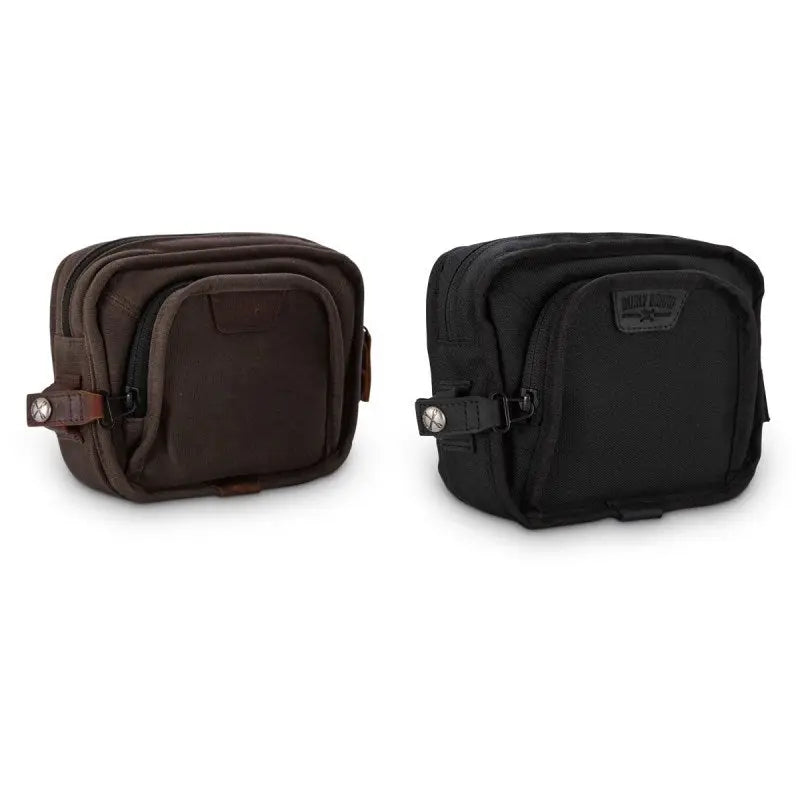 Burly Brand B15-1012D Burly Brand Handlebar Bag - Dark Oak