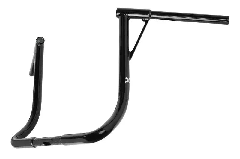 Burly Brand Louie B Bar 16in - Gloss Black - RV and Auto Parts
