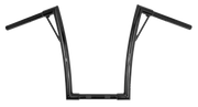 Burly Brand Louie Bar 16in - Gloss Black - RV and Auto Parts