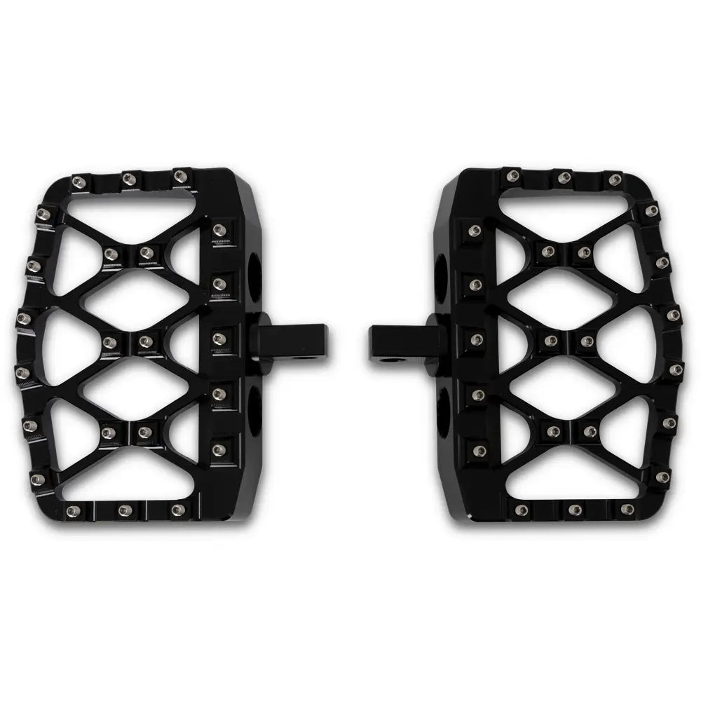 Burly Brand MX-Evolution Mini Floorboards Foot Controls B13-1018B - XL MX-Evolution Dyna Touring Passenger