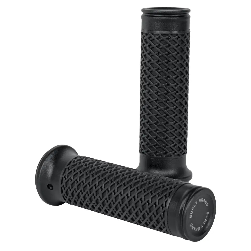 Slash Cut Grip Set 7/8" Pr Black