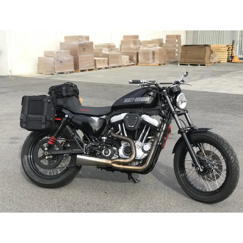 Burly Brand B15-1000D Burly Brand Voyager Saddlebag Each - Dark Oak