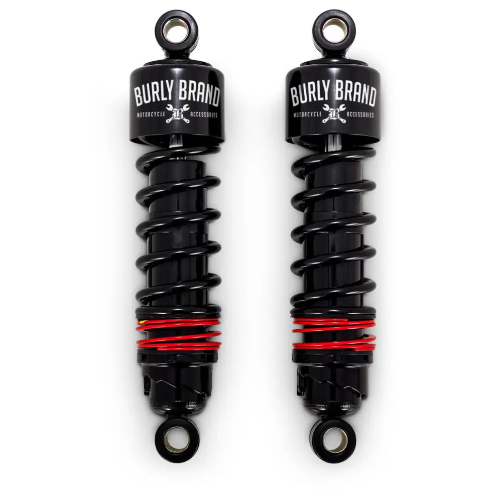 Burly Brand B28-1206B Burly Brand XL Slammer Shocks - Black