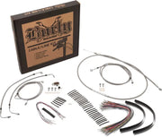 BURLY BRAND Burly Cntrl Kit 14" Ape Stainless Abs