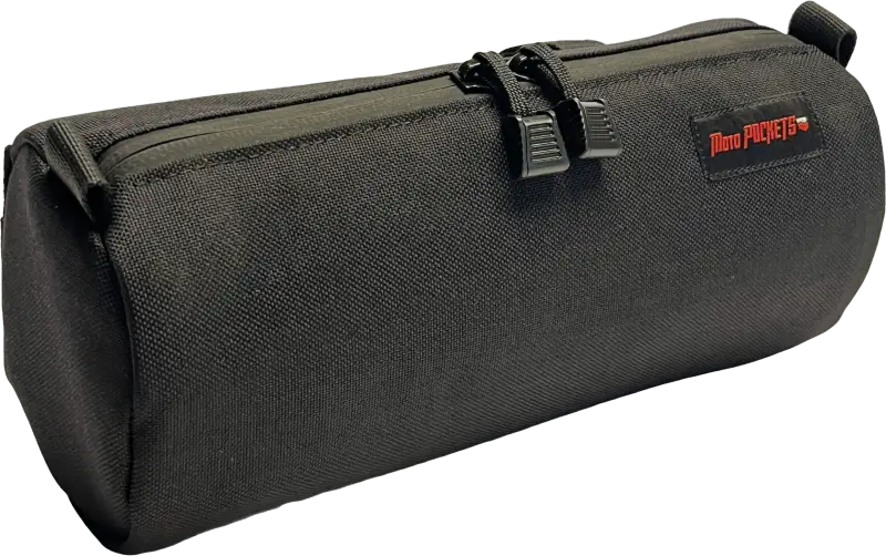 Burrito Handlebar Bag Black - MOTO POCKETS