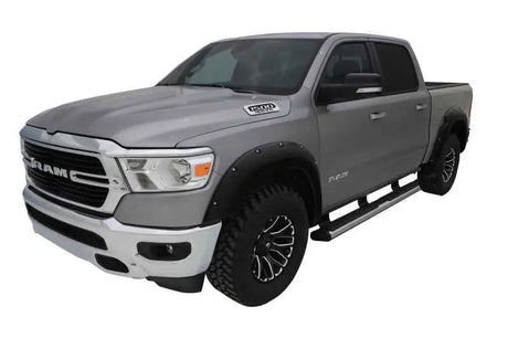 Bushwacker 2019 Ram 1500 Crew and Extended Cab Pocket Style Flares 4pc 5ft 6in & 6ft 4in Bed - Black 