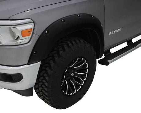 Bushwacker Bushwacker 2019 Ram 1500 Crew and Extended Cab Pocket Style Flares 4pc 5ft 6in & 6ft 4in Bed - Black
