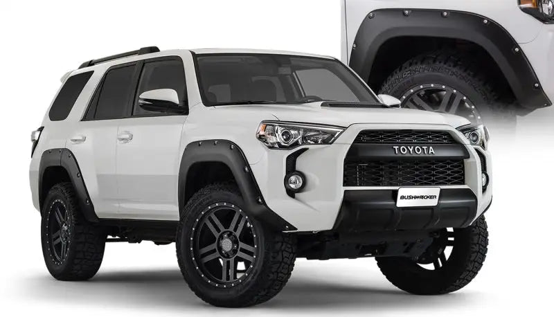 Bushwacker 22-23 Toyota Tundra Pocket Style Flares 2pc - Black - Truck & Automotive
