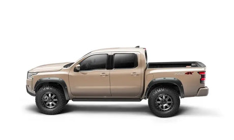 Bushwacker 22-24 Nissan Frontier Pocket Style Fender Flares 4pc - Black - & Trim