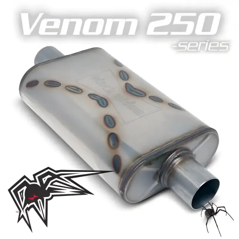 BW001-C Black Widow Venom 250-Series 2.5' Center/Center speaker, showcasing sleek black widow-inspired design and robust construction.