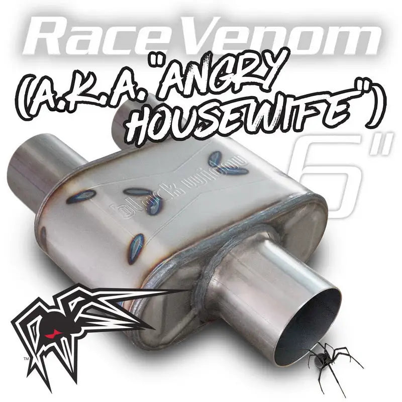 BWAHW-32 Black Widow Race Venom Series 3 /2.5’ - Exhaust Muffler