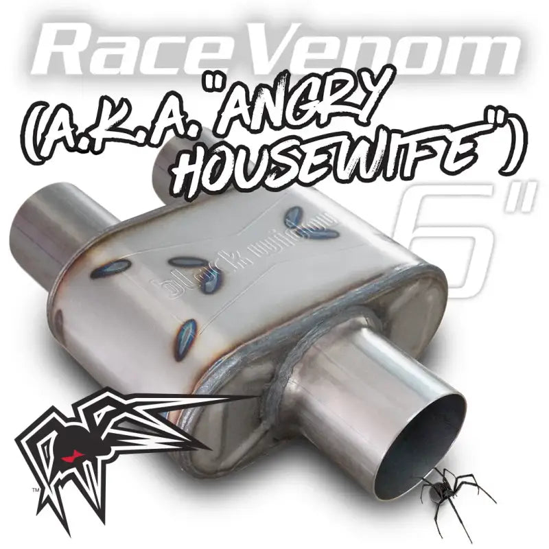 BWAHW-32 Black Widow Race Venom Series 3 /2.5’ - Exhaust Muffler