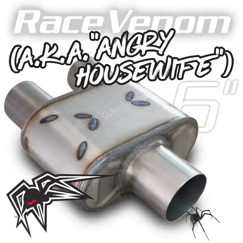 BWAHW-32 Black Widow Race Venom Series 3 /2.5’ - Exhaust Muffler