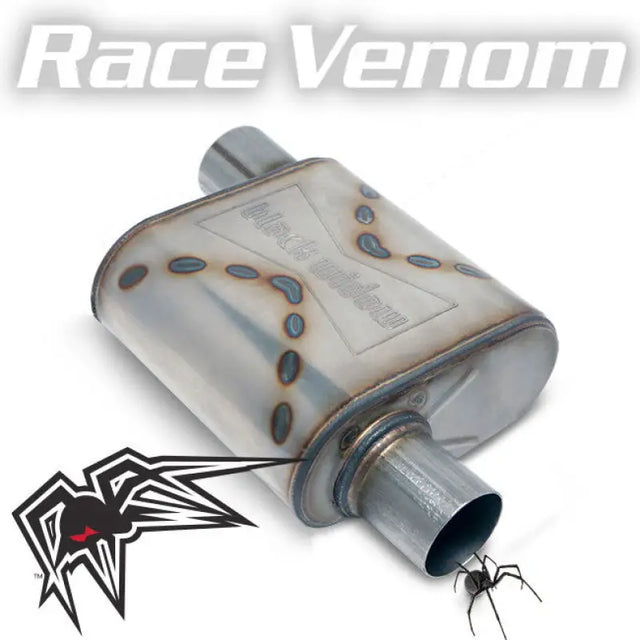 BWOOR-22 Black Widow Race Venom 2.5’ Offset/Offset - Exhaust Muffler