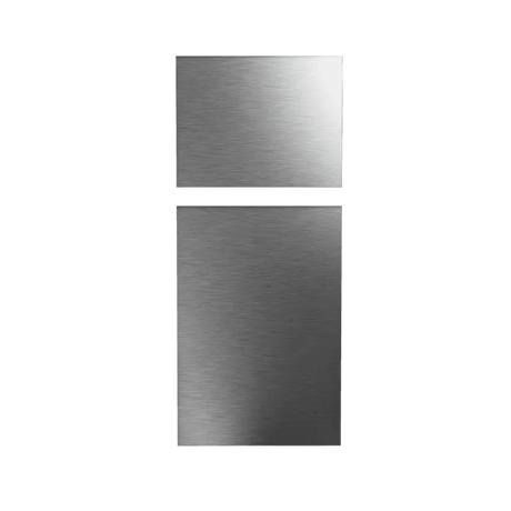 Upgrade your kitchen with the C-FCR08DCGTA-A01 Furrion Llc 8 Cu.Ft Vcm Stainless Steel Door Panel Set.