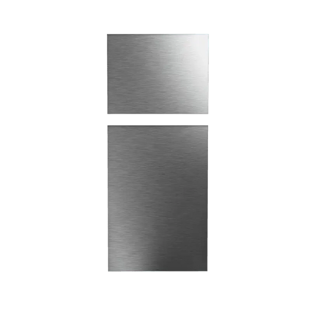 Upgrade your kitchen with the C-FCR08DCGTA-A01 Furrion Llc 8 Cu.Ft Vcm Stainless Steel Door Panel Set.