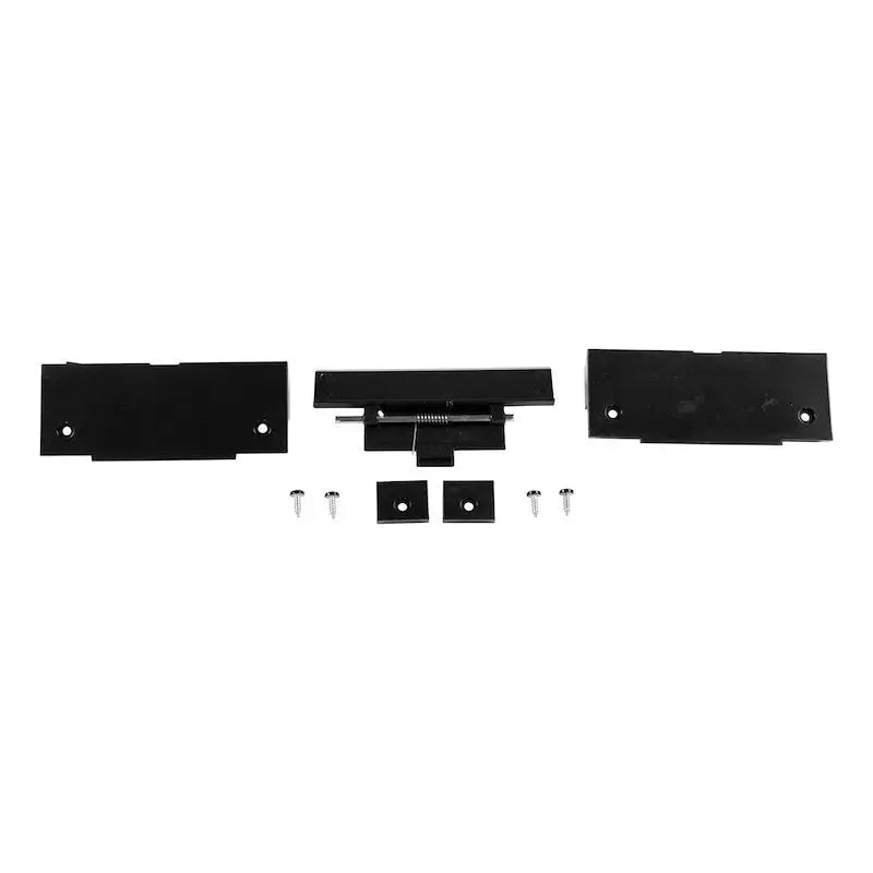 Black plastic door latch and hardware parts package for Furrion Door Latch replacement