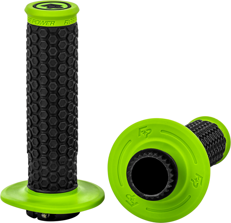 Fire Power Pilot Lock-On Grips 24-0103 - Green MX Lock-ON