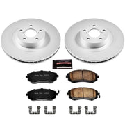 PowerStop CRK2373 Power Stop 05-06 Saab 9-2X Front Z17 Evolution Geomet Coated Brake Kit