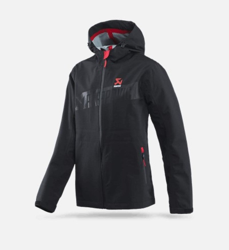 Akrapovic 802070 Akrapovic Mens Corpo Rain Jacket Black - L