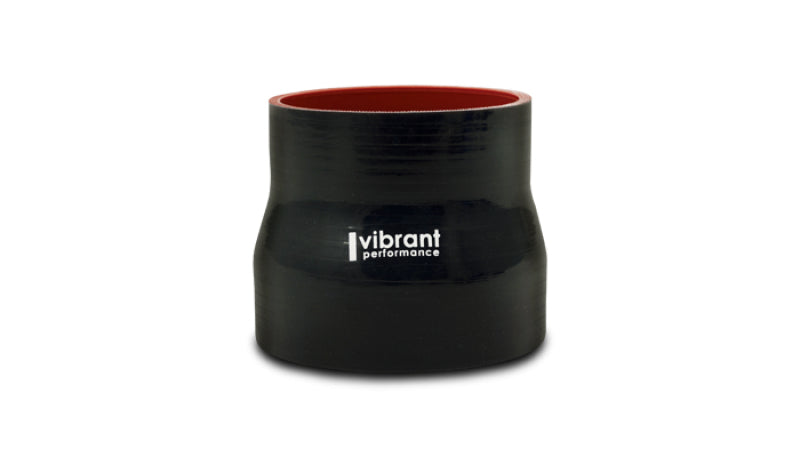 Vibrant 2833 Vibrant 4 Ply Reducer Coupling 5in x 6in x 3.5in long - Black