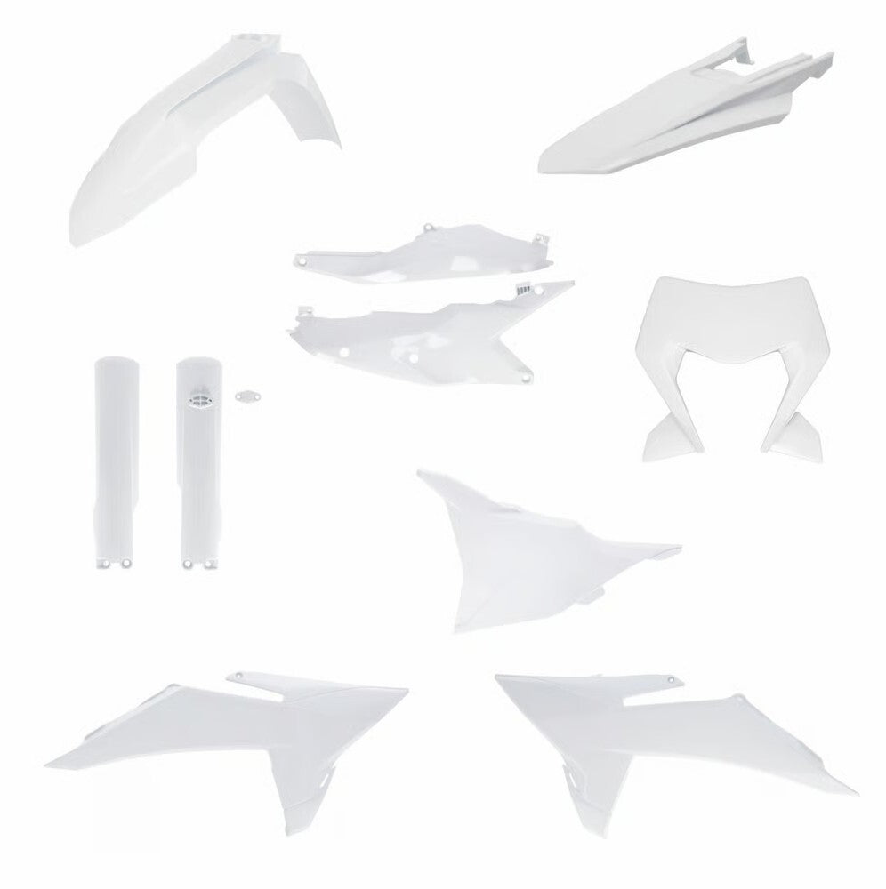 Acerbis Full Plastic Kit Body 2988060002 - White