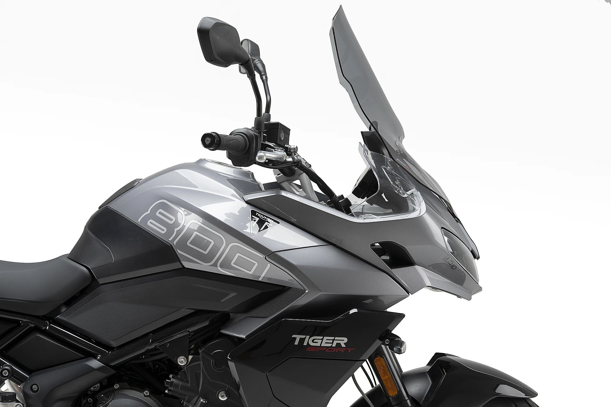 Puig Touring Windscreen Windshield/Windscreen 22521H - Smoke Tri