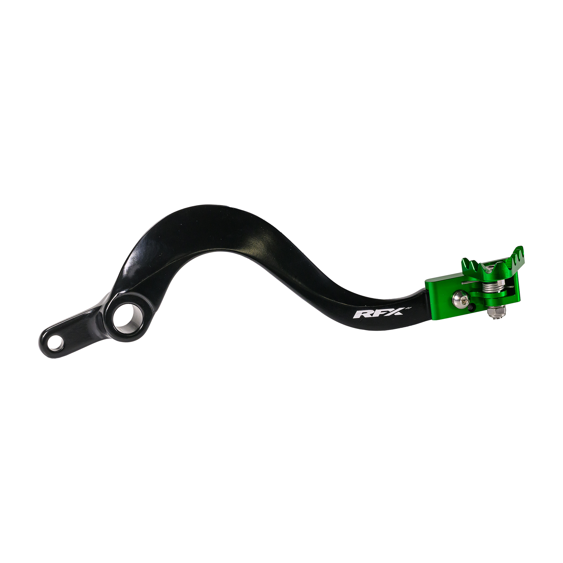 RFX Rear Brake Pedal Foot Controls FXRB 20200 99GN - Green Folding-TIP