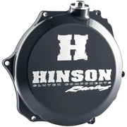 Black Hinson clutch cover for C091 Billetproof Clutch, billetproof clutch cover upgrade