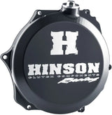 Black Hinson clutch cover for C091 Billetproof Clutch, billetproof clutch cover upgrade