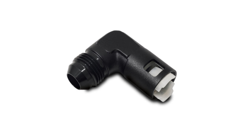 Vibrant 16920 Vibrant 90 Degree Aluminum AN to Female Quick Connect -6AN - 0.3125in Hose Size