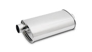 Vibrant 1133 Vibrant StreetPower Oval Muffler 3.50in Inlet/Outlet (Offset-Center)