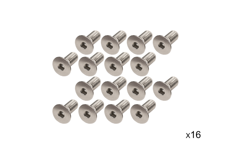 Kentrol 30733 Kentrol 87-95 Jeep Wrangler YJ Windshield Bolts 16 Pack Stainless