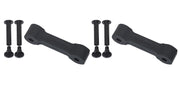Kentrol 70071 Kentrol 07-18 Jeep Wrangler JK Replacement Hood Catch Rubbers Pair - Textured Black