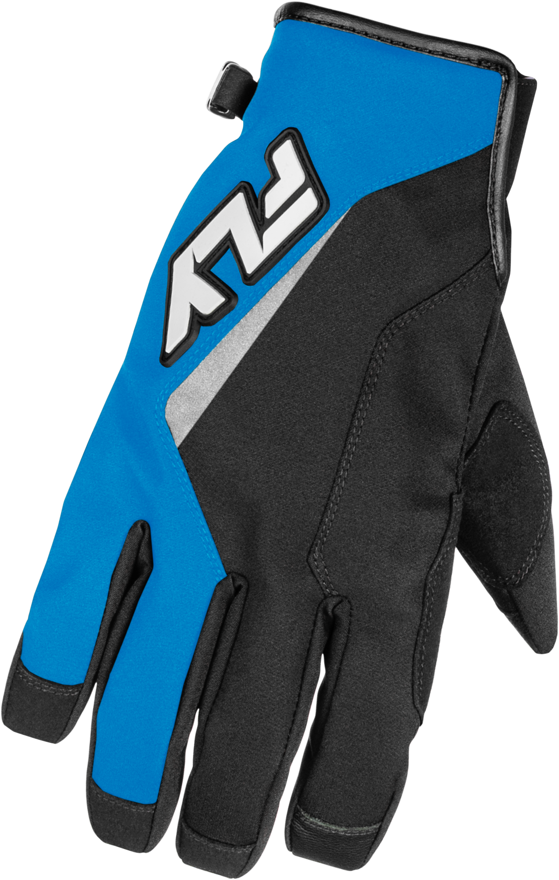 Title Gloves Blue/White Lg