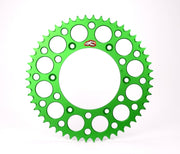 Renthal 112U-520-49GEGN Renthal 92-05 Kawasaki KX 250 2-Stroke/ KLX650/R Rear Grooved Sprocket - Green 520-49P Teeth