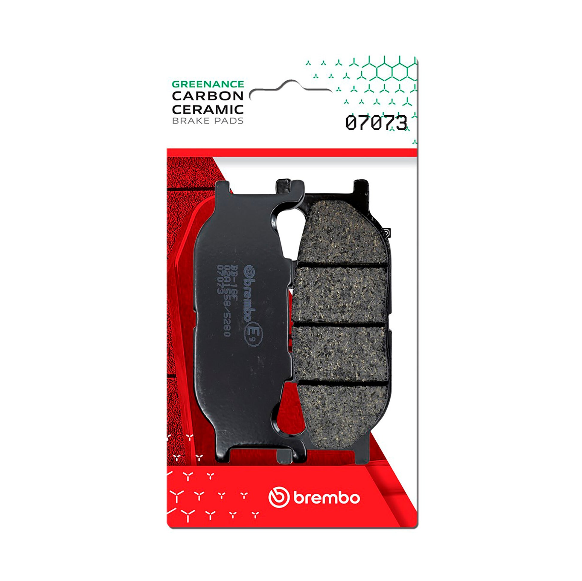 Brembo Prime CC Sintered Brakes 07073 - Carbon Brake Pads Ceramic