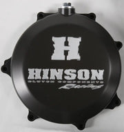 Black Hinson clutch cover for Kaw KFX450R high performance clutch ignition upgrade