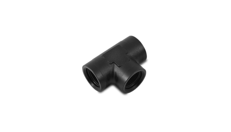 Vibrant 10872 Vibrant -6AN 938 Female Tee Adapter - Aluminum