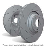 EBC USR1284 USR1284 EBC 05-14 Volkswagen Golf 2.5 (Girling rear caliper) USR Slotted Rear Rotors