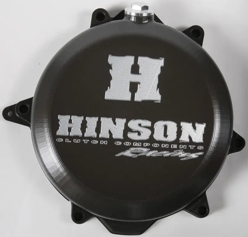Black Hinson clutch cover for KTM high performance clutch or clutch ignition cover