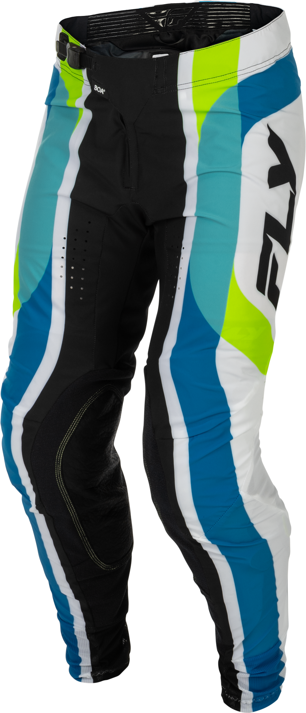 Lite Le Current Pants White/Lime/Blue Sz 36