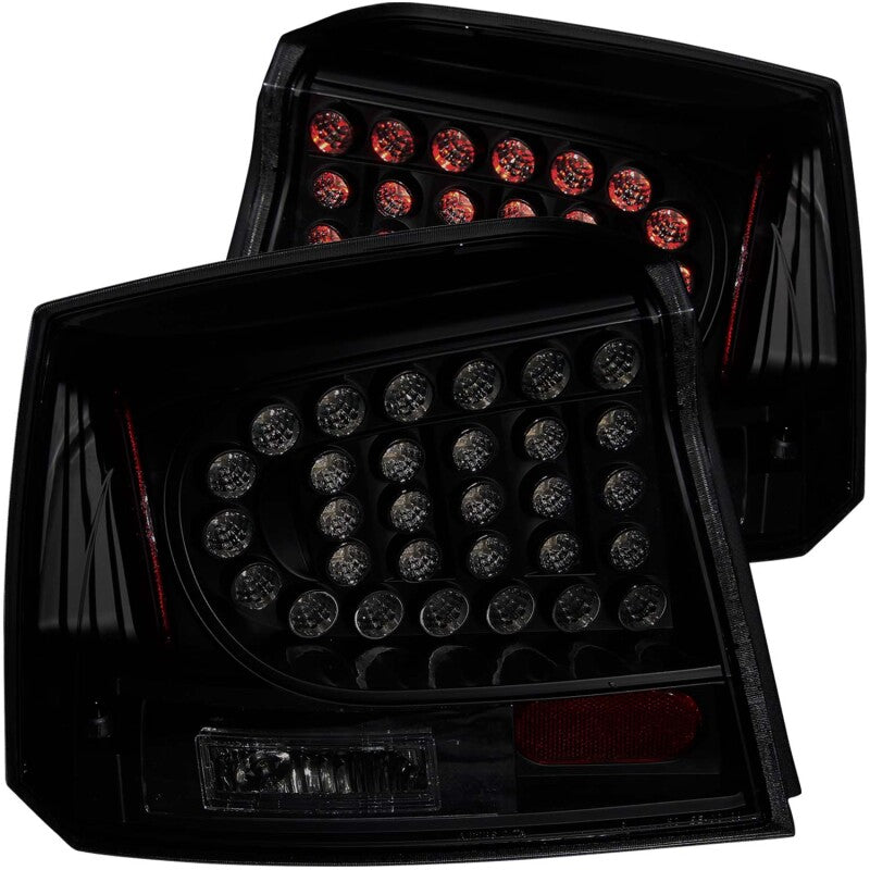 ANZO 321229 ANZO 2006-2008 Dodge Charger LED Taillights Dark Smoke