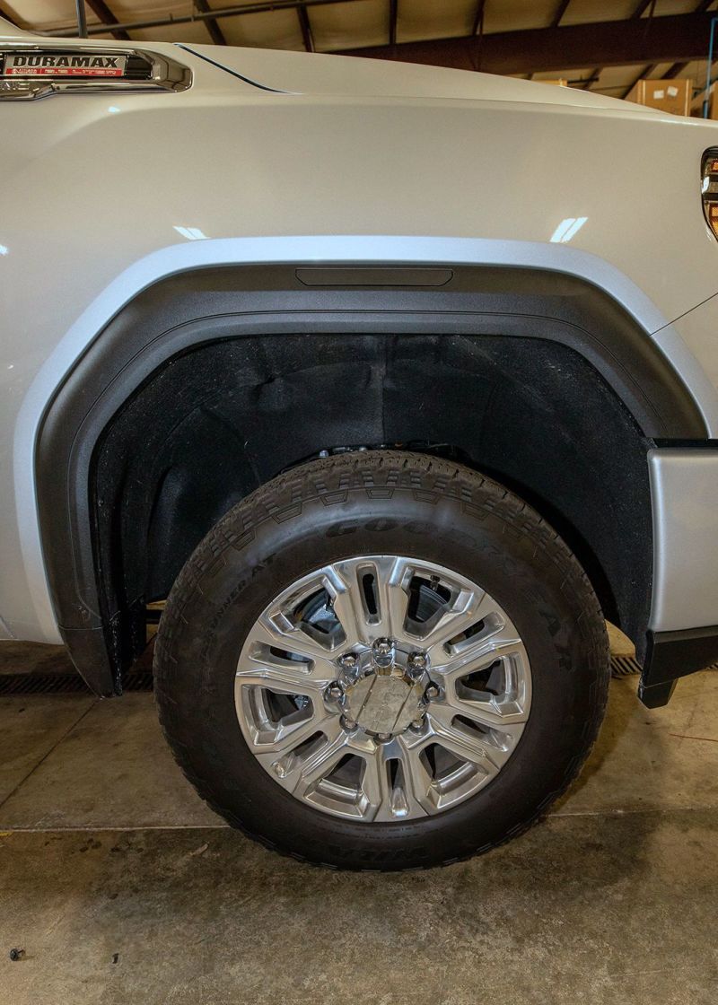 Wehrli WCF100393 Wehrli 2020+ GMC 2500/3500HD Fender Flare Marker Light Delete Kit w/o Logo - Fine Texture Black - WCF100393