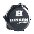 Black Hinson clutch cover for Husqvarna TCs TEs TX 125 C505-1901 Hinson billetproof clutch