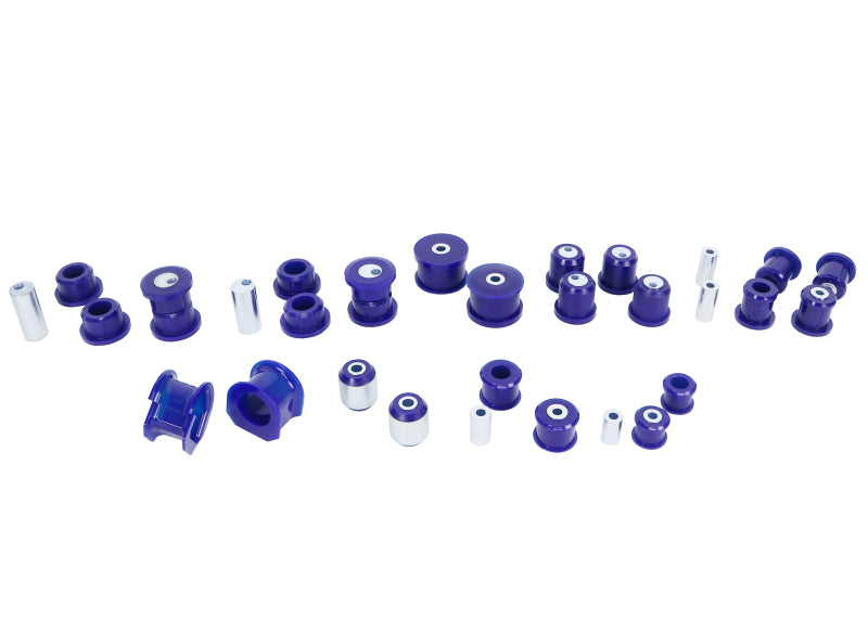 Superpro KIT130ADJK SuperPro 1993 Mazda RX-7 Base Front / Rear Vehicle Master Bushing Kit - Camber Adjustable