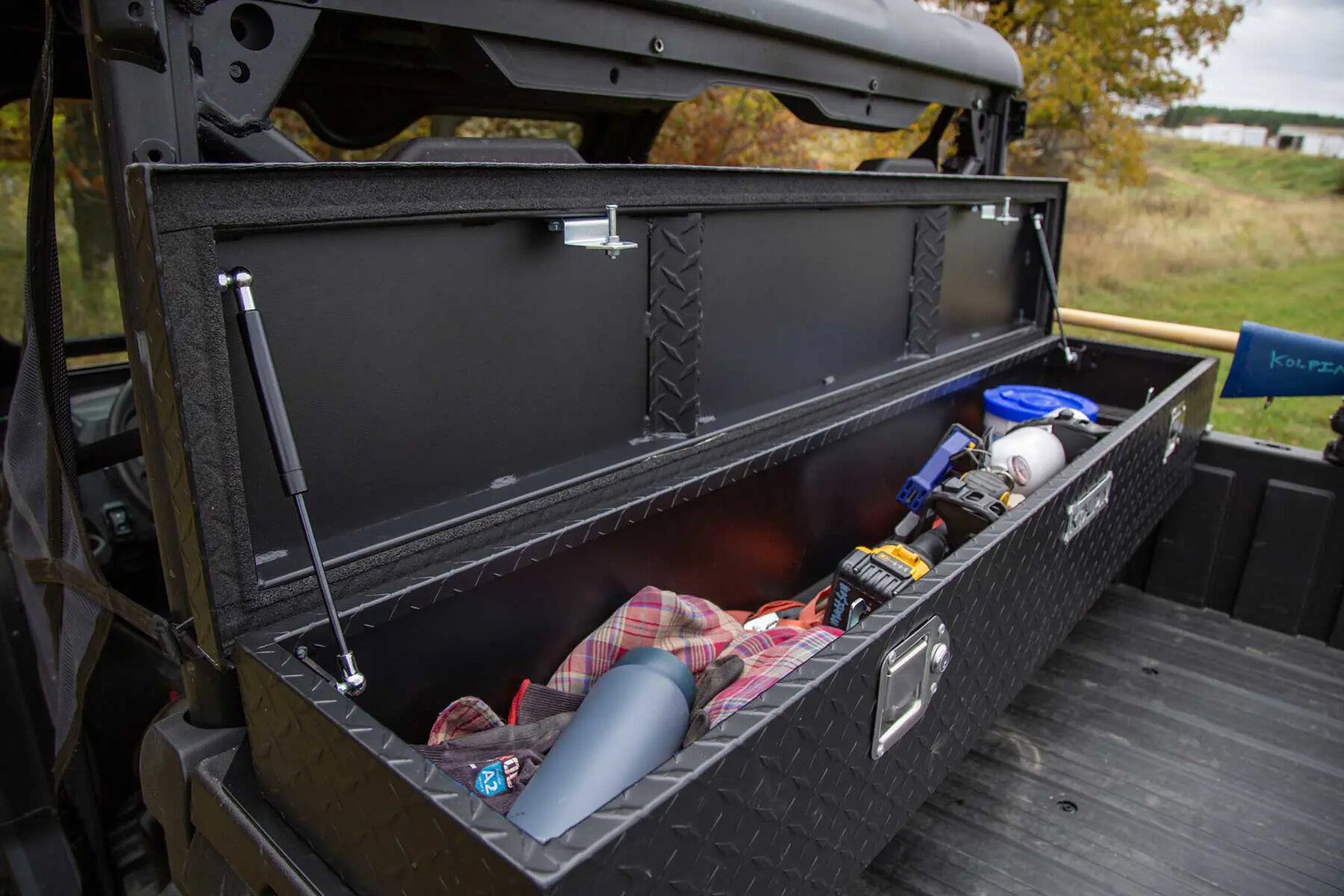 Kolpin Metal Bed Box Kit Racks 53472 - Mid Size Utv Aluminum 11 12 54.6