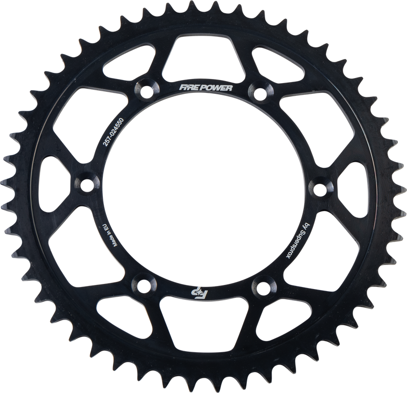 FPS-245-50-BLK Fire Power Rear Sprocket Steel 50T Blk