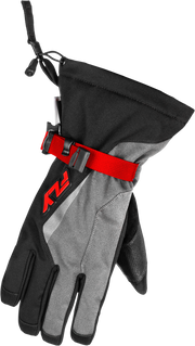 Title Gauntlet Gloves Red/Light Grey/Black Xs